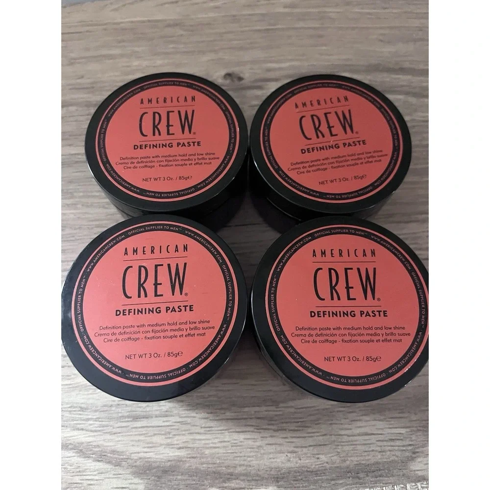 New! American Crew Defining Paste 3 oz - Set Of 4